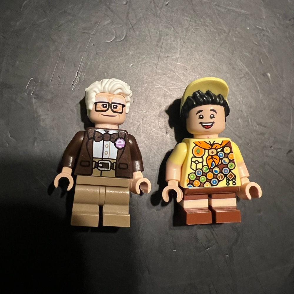 Lego Disney Pixar Up MiniFigure Lot Of 2 Carl Russell Figure Legos Toys Toy